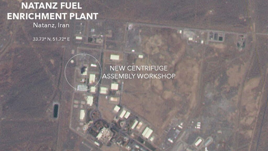 la ONU confirmó que uno de los misiles de Israel impactó en una planta con uranio de Irán
