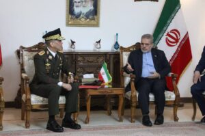 la confabulación entre el jefe del Ceofanb y el embajador de Irán en Caracas