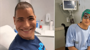 lleva 50 cirugías en su cabeza y recuperó la visión tras nacer ciego