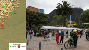 réplicas y reporte de daños materiales en Cundinamarca