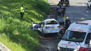tres muertos dejó accidente de tránsito en Santa Fe de Antioquia