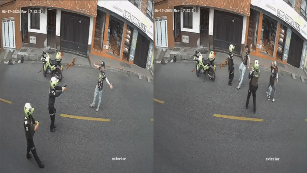 un policía resultó herido con arma blanca tras intervenir en una riña intrafamiliar en Copacabana, Antioquia