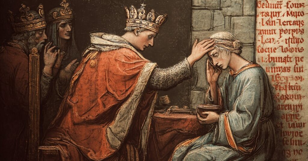 ¿Podía un monarca sanar con sus manos? La fascinante creencia del 'toque real' que marcó la historia medieval
