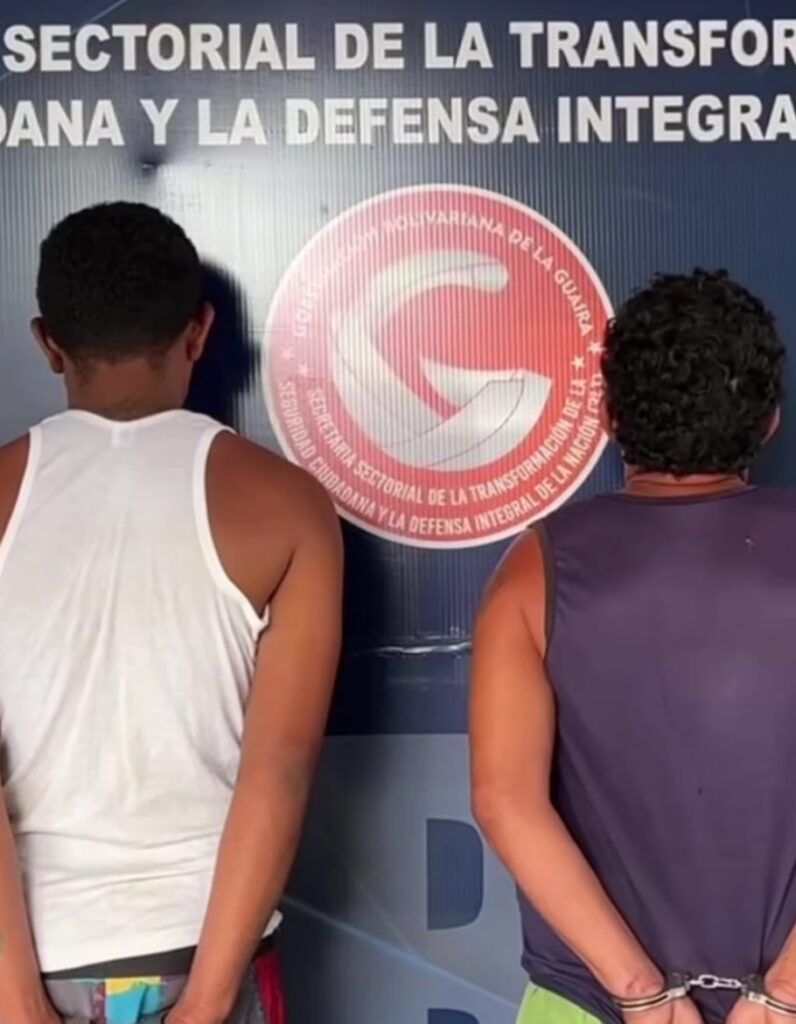 2 sujetos detenidos por intento de homicidio en Naiguatá