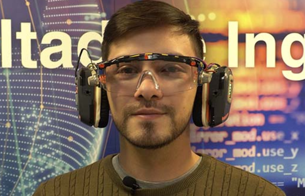 Argentino inventó anteojos para detectar gases tóxicos en el aire