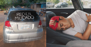 Así es como este joven se mudó a un Aveo – El Chigüire Bipolar