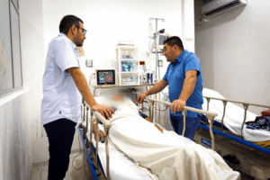 Atentado a Gustavo Chica - Foto Facebook Yeison Rojas