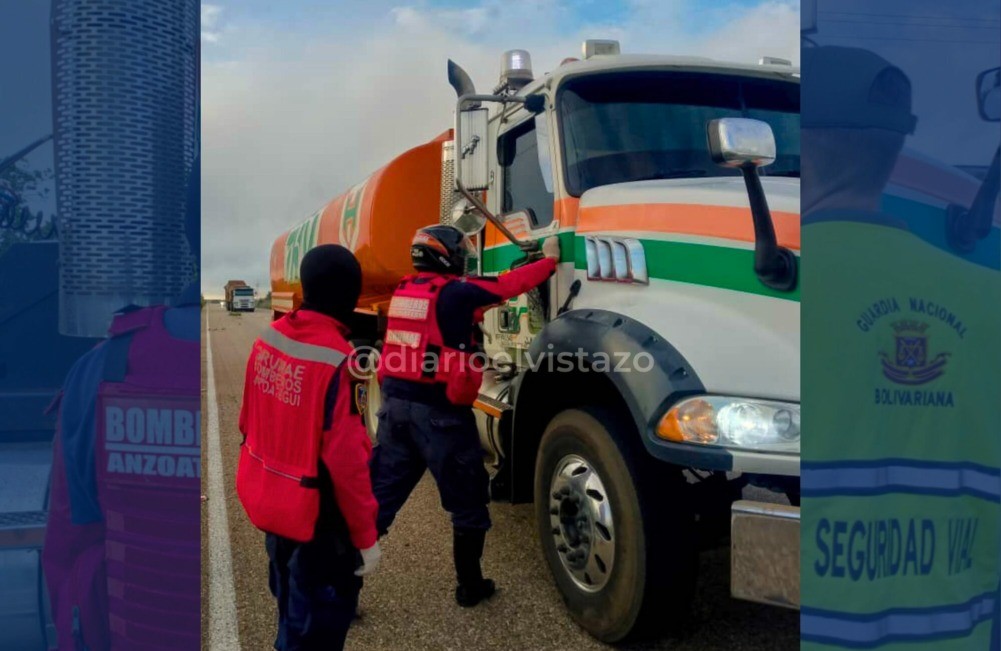 Autoridades hallan sin vida al conductor de una cisterna de combustible en carretera de Anzoátegui