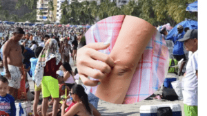 Bañistas denuncian brotes en la piel tras ingresar al mar en Santa Marta; mujer afectada cuenta su experiencia