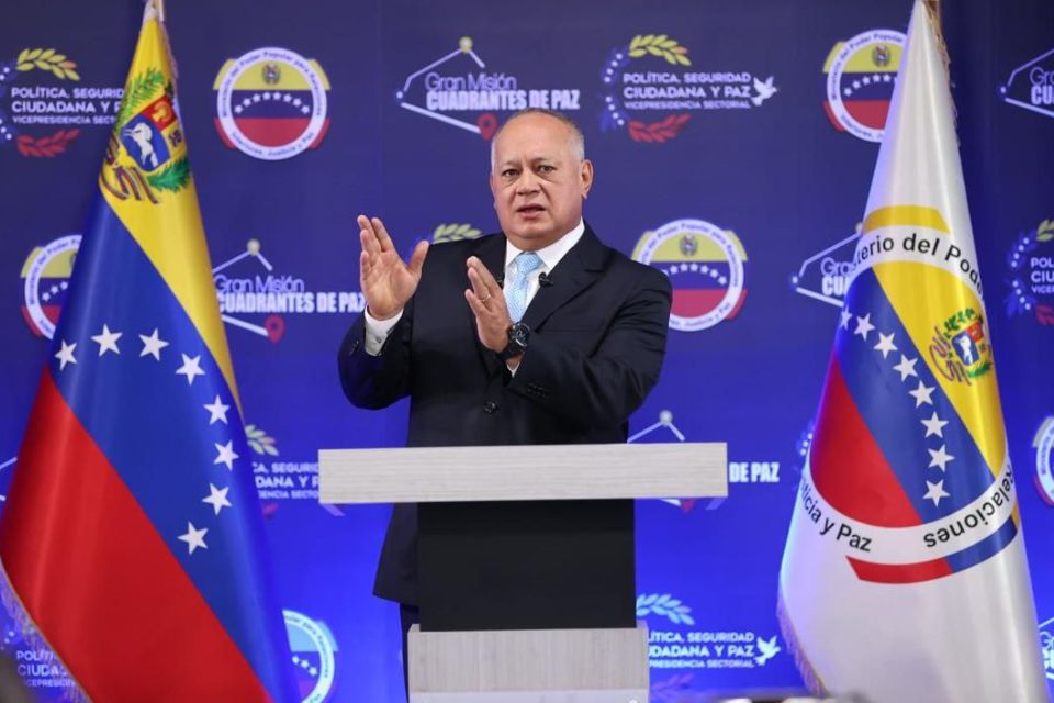 Cabello anuncia nuevas detenciones e incautaciones de droga por "conspiración opositora"