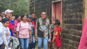 Candidato Luis Hernández lideró encuentro popular en el sector Agua Viva en Maripa