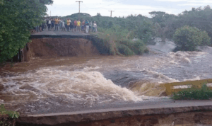 Cayó un puente y temen crecida del Arauca en Apure