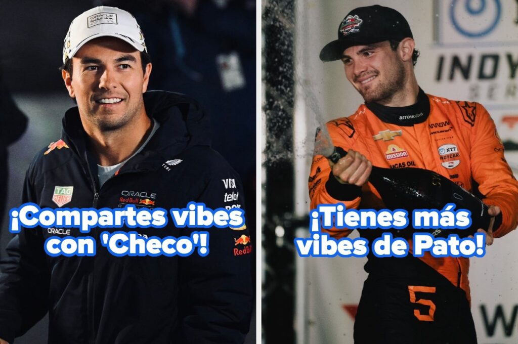 Checo Pérez Pato O'Ward Pilotos mexicanos Fórmula 1