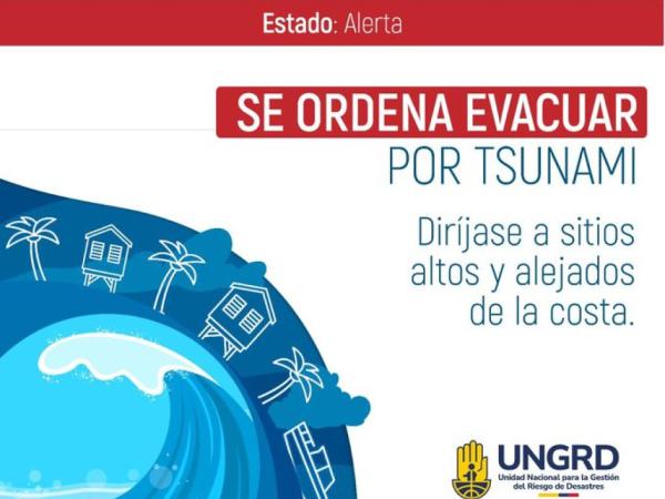 Colombia emite alerta de tsunami para la costa pacífica por terremoto en Rusia | Regiones | Economía