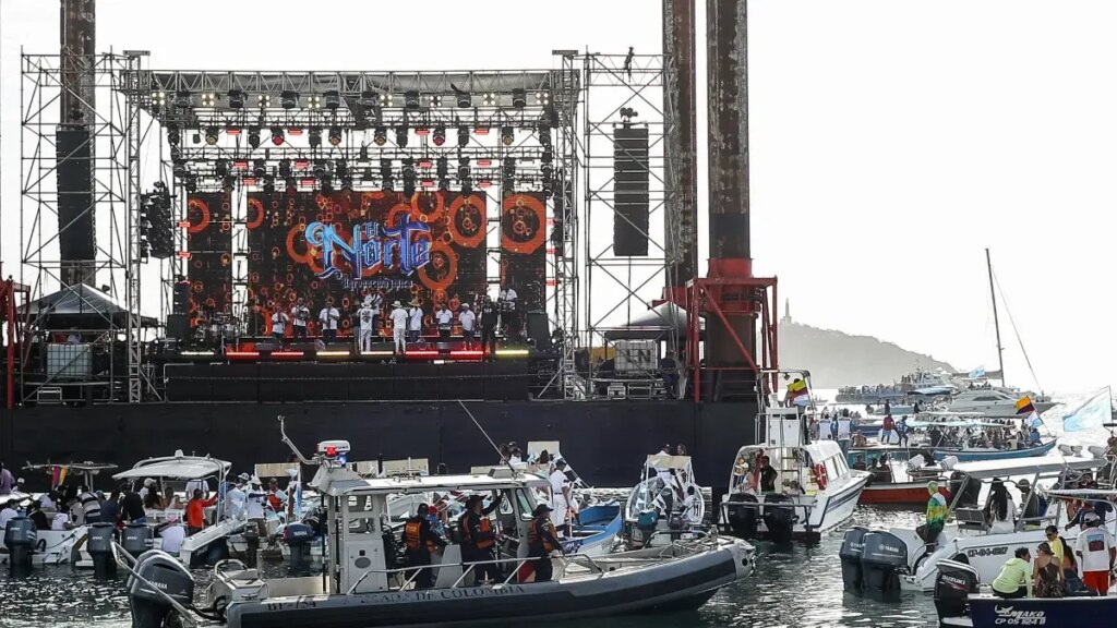 Con música, Santa Marta celebra en las Fiestas del Mar medio milenio de historia