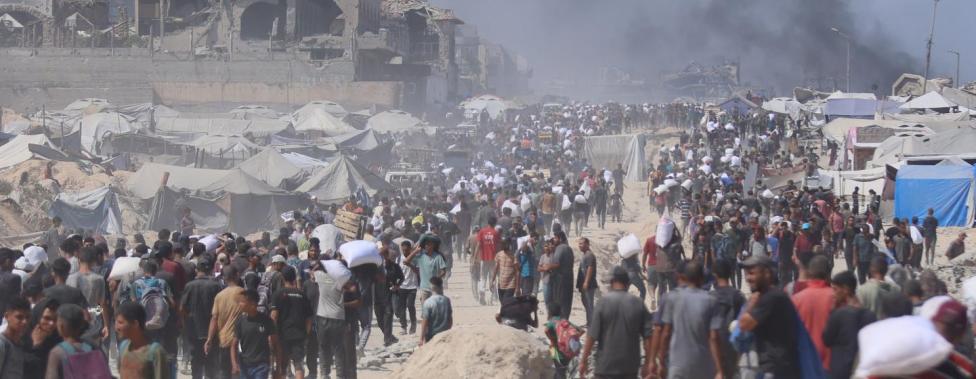 Decenas de amiones de la ONU esperan poder entrar con comida a Gaza : IPS Agencia de Noticias