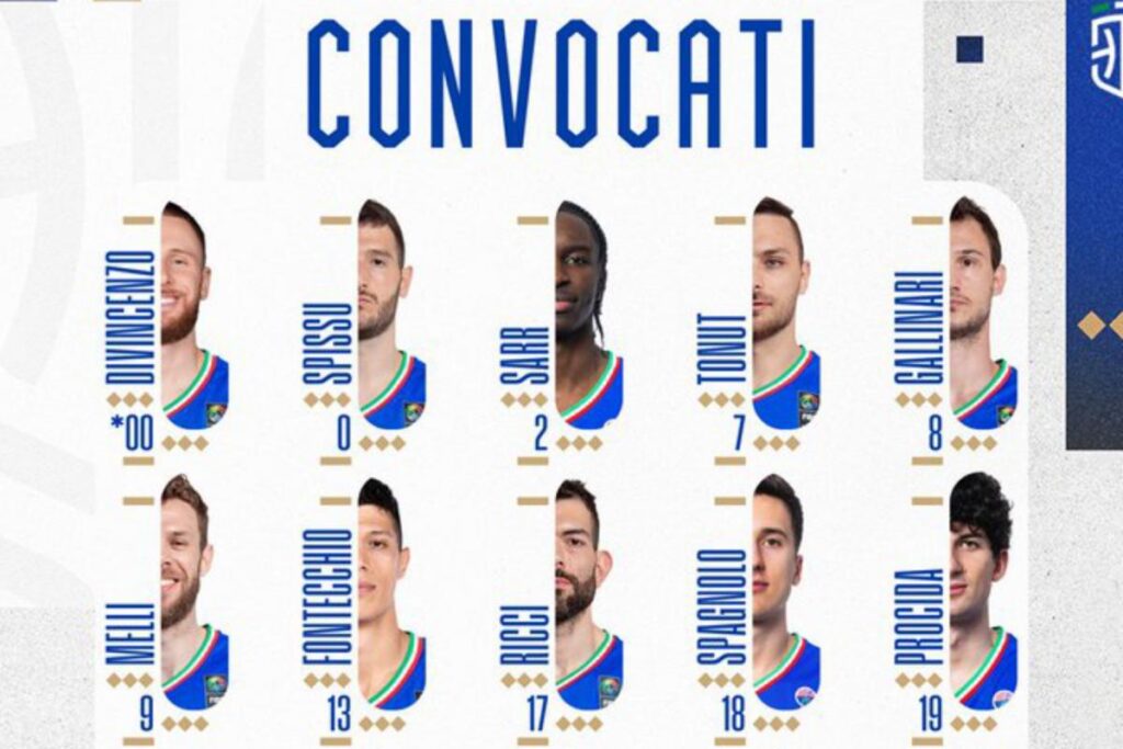 DiVincenzo, Sarr, Procida... en la lista de Italia que será rival de España