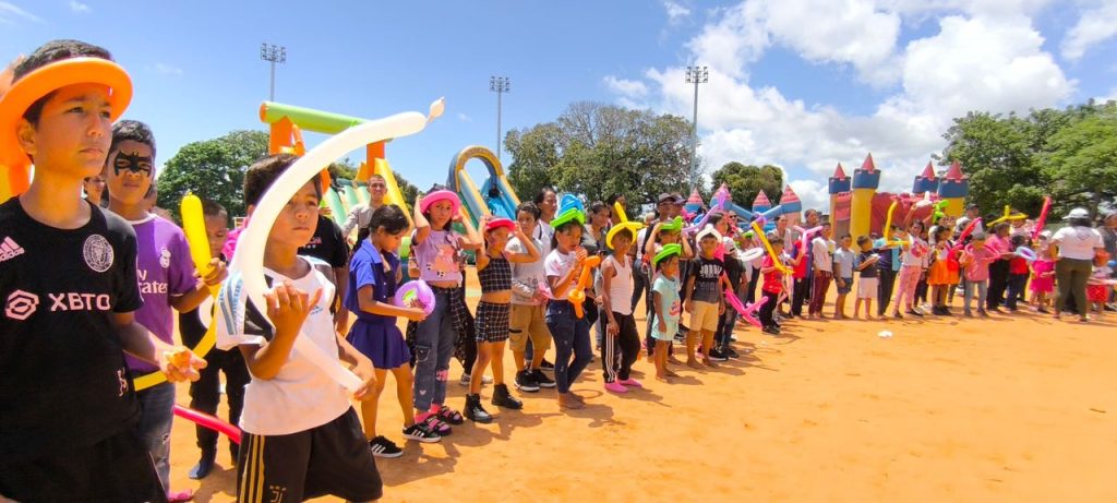 Día de alegría y hermandad para los niños y niñas del municipio Angostura del Orinoco
