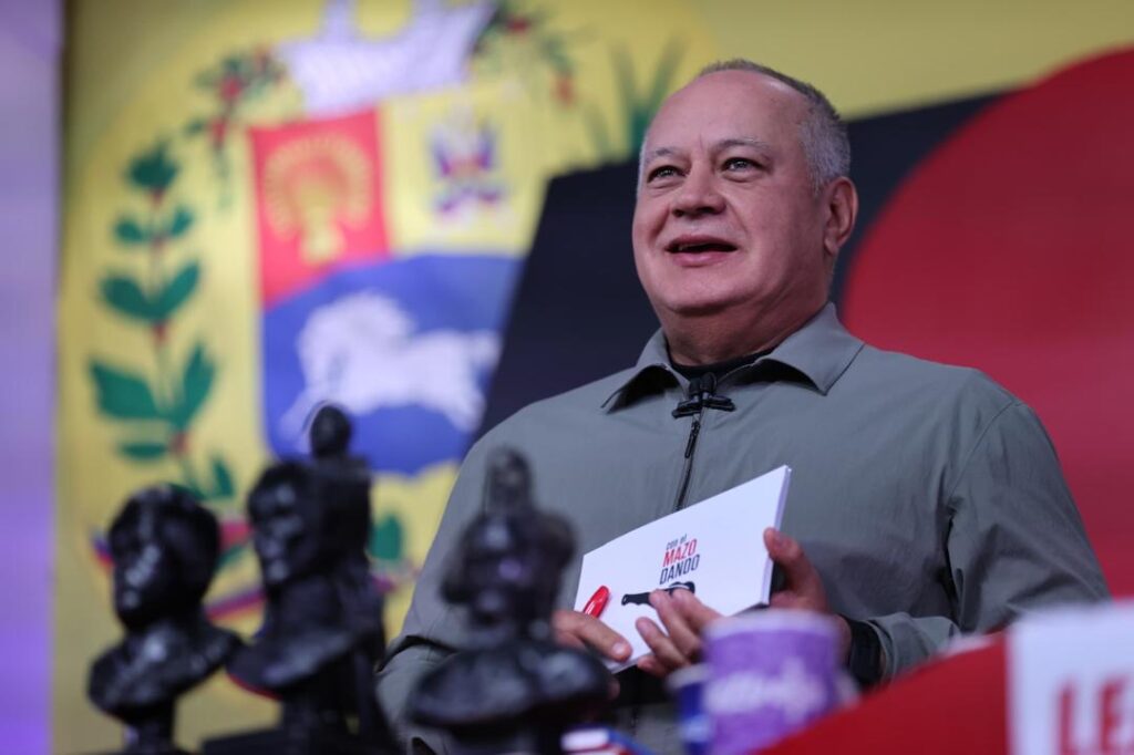 Diosdado Cabello afirmó que el chavismo "mantiene conversaciones directas" con EEUU