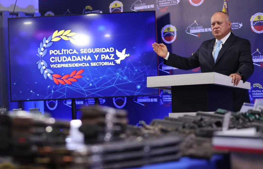 Diosdado Cabello anunció la captura del «principal testaferro de planes desestabilizadores en el país»
