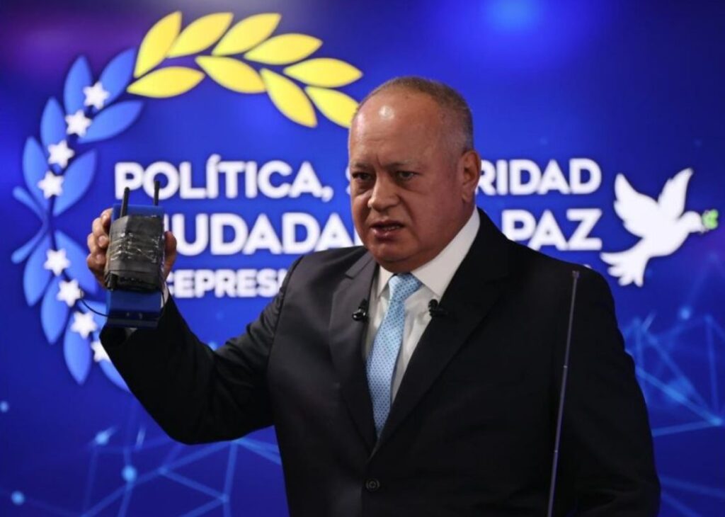 Diosdado Cabello vaticinó supuestos «ataques» contra sistemas de distribución de agua y electricidad
