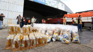 Distribuyen más de 17 toneladas de alimentos a afectados en Portuguesa