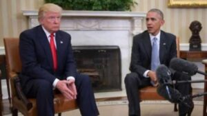 Donald Trump compartió un video hecho con inteligencia artificial mostrando una falsa detención de Barack Obama