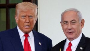 Donald Trump se reunió con Benjamin Netanyahu y aseguró que Hamás busca un alto el fuego en Gaza