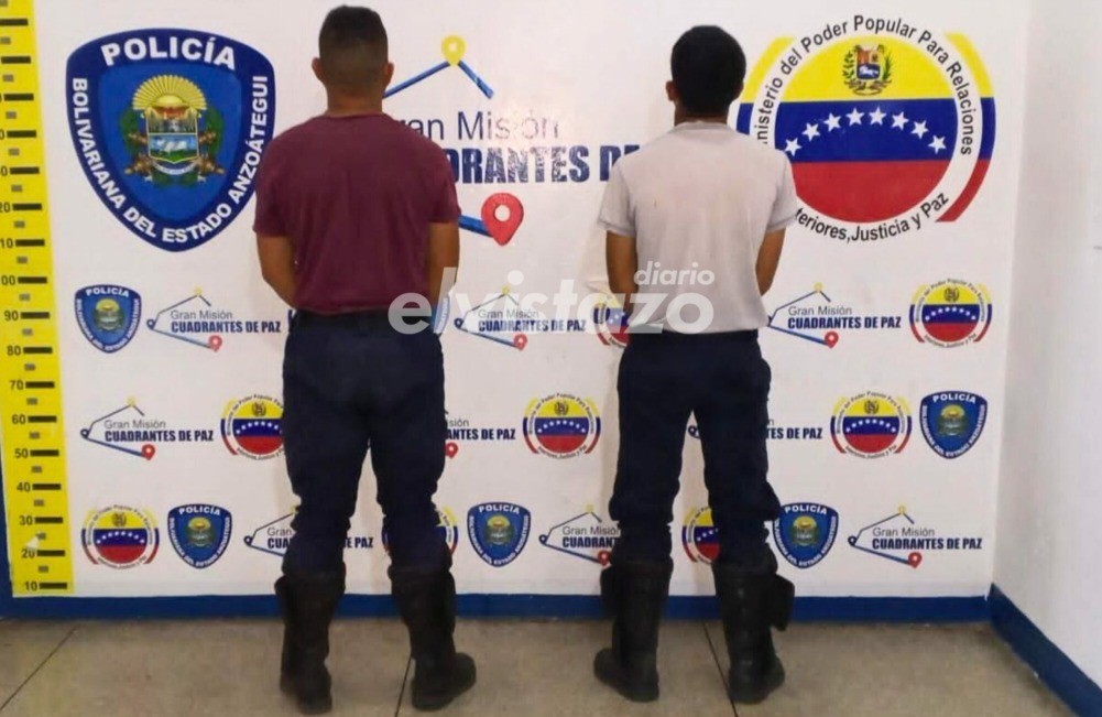 Dos funcionarios PNB detenidos en El Tigre por dispararle a un motorizado