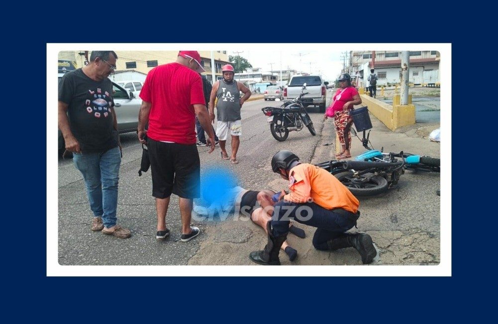 Dos habitantes de Guanipa lesionados en accidente cerca de La Vibradora