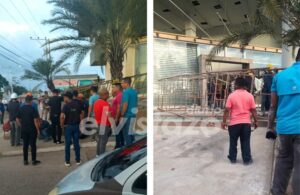 Dos obreros sufrieron politraumatismos al caer de un andamio en el CC Petrucci