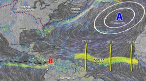 Dos ondas tropicales ingresarán al país esta semana