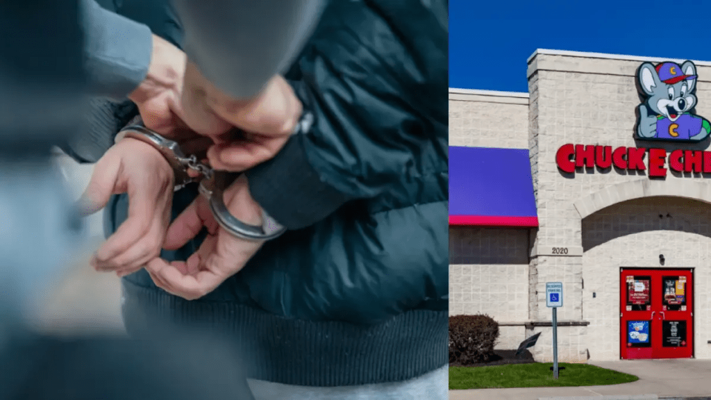 Durante una fiesta infantil fue arrestado empleado de Chuck E. Cheese: lo acusan de fraude