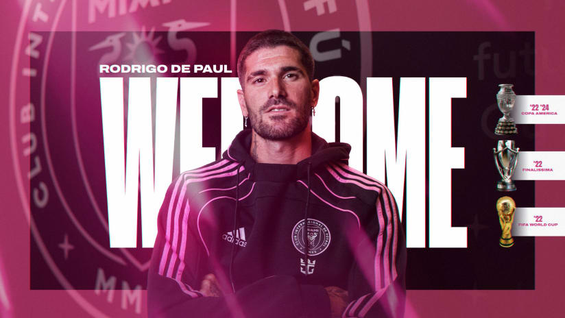 El Atlético de Madrid oficializó la salida de Rodrigo De Paul al Inter de Miami