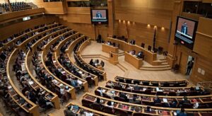 El Senado gasta más de 100.000 euros en mantener sus micrófonos y sistemas de votación