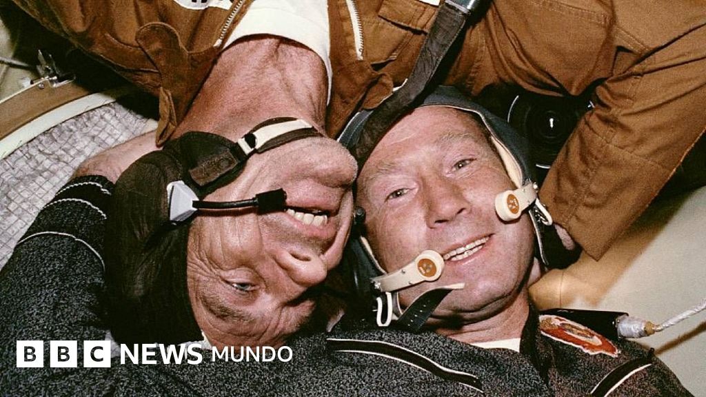 El apretón de manos en órbita que hizo posible la creación de la Estación Espacial Internacional y la cooperación entre países rivales en la Tierra