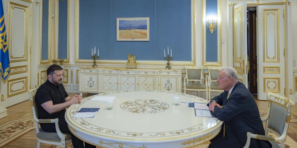 El enviado de Trump le promete a Zelenski «las mejores armas pagadas por los aliados»