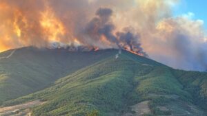 El fuego en Las Hurdes (Cáceres) calcina ya 2.500 hectáreas y más de 500 efectivos trabajan en Cuevas del Valle (Ávila) | europapress.es