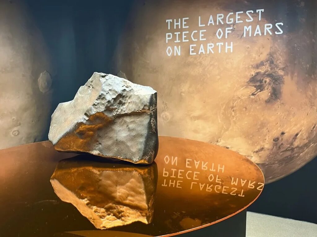 El meteorito más grande de Marte vendido por $5,3 millones