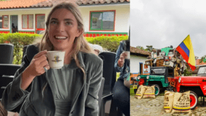 Española en Colombia probó por primera vez el café de alta calidad y su inusual reacción es viral en redes sociales