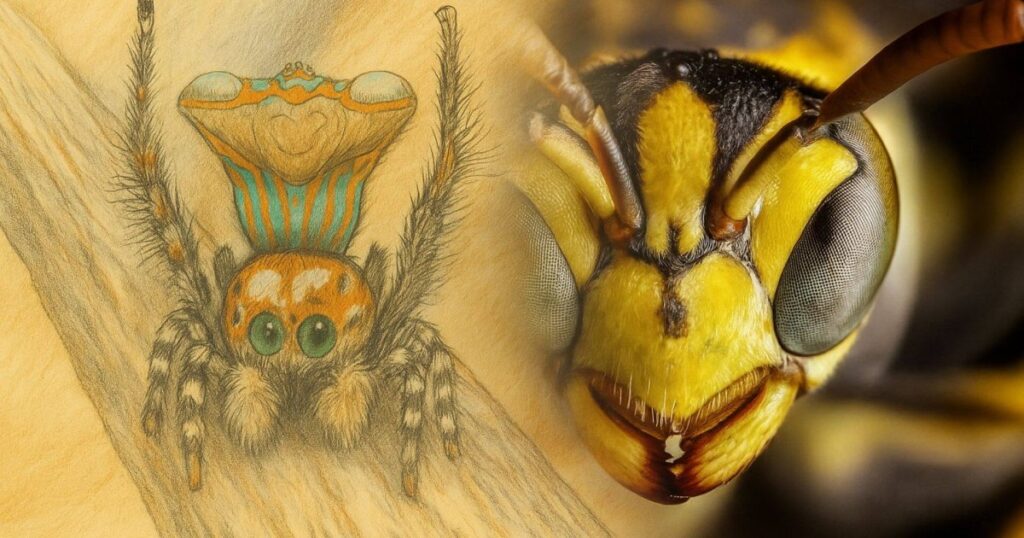 Esta araña imita a una avispa tan bien que incluso engaña a la inteligencia artificial