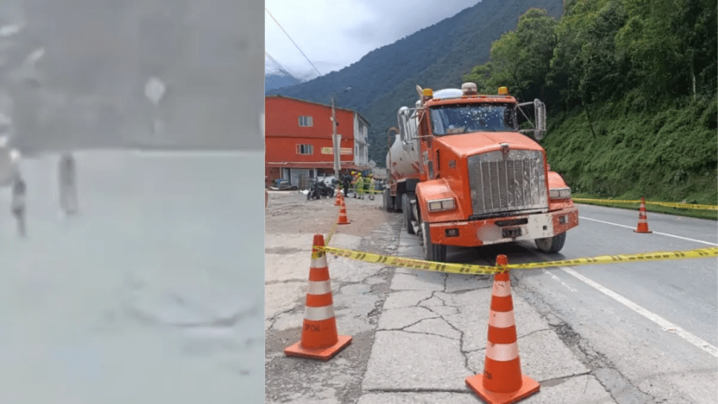Fatal accidente en vía Bogotá-Villavicencio: dos personas muertas tras ser atropelladas por una tractomula
