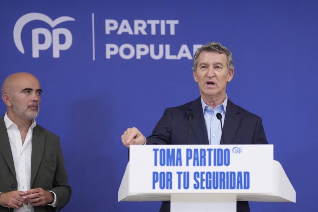 Feijóo se reafirma en acusar a Sánchez de beneficiarse de la prostitución: "He hecho una crónica"