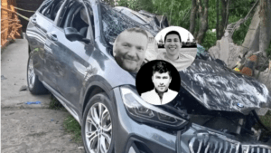 Identifican a tres hombres que murieron en aparatoso accidente cuando iban en una camioneta BMW por vía de Boyacá
