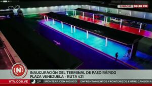 Inauguran terminal terrestre de paso rápido “Ruta-421” en Plaza Venezuela – Correo del Orinoco