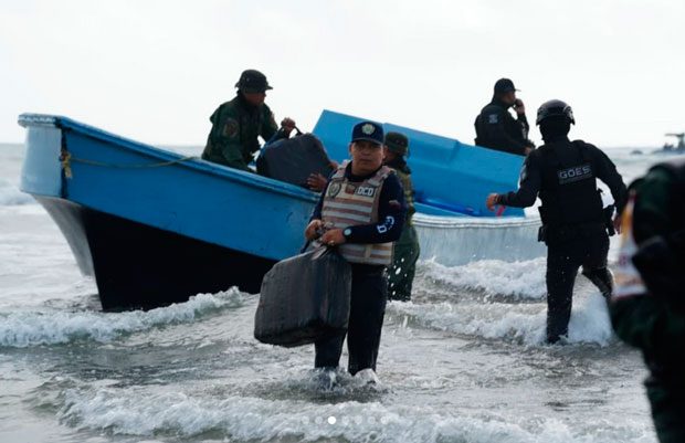 Incautan más de 273 kilogramos de droga