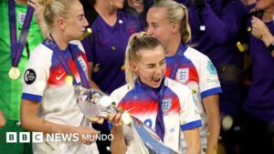 Inglaterra vence a España en los penales en una intensa final y retiene el título de campeona de Europa