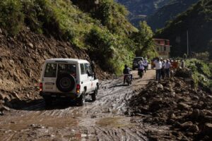 Interrumpido el paso entre Trujillo y Mérida por recientes lluvias