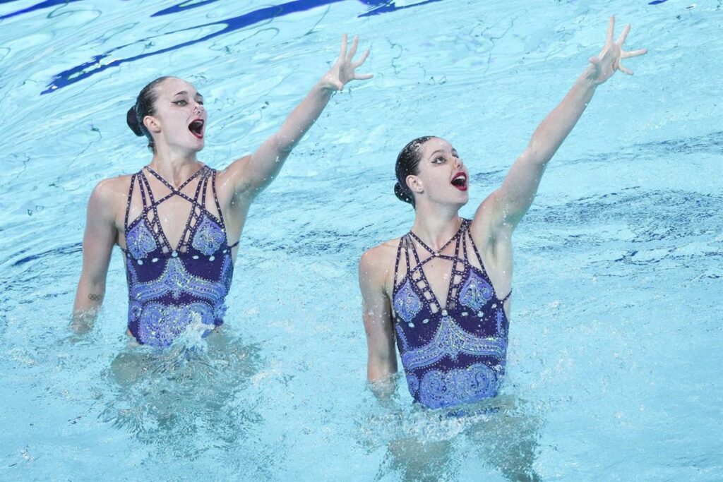 Iris Tió y Lilou Lluís siguen haciendo historia para España con el oro mundial en Dúo Libre
