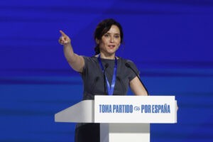 Isabel Díaz Ayuso arremete duramente contra lo que llama «sanchismo comunismo»